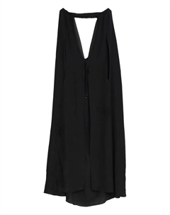 Платье макси с кейпом, черный Amir slama