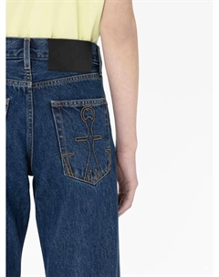 Прямые джинсы с завышенной талией, синий Jw anderson