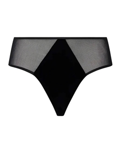 Бархатные трусы-брифы, черный Undress code