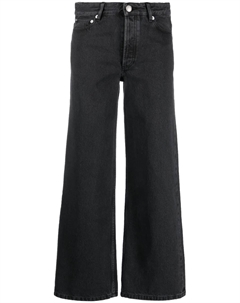 Укороченные джинсы средней посадки, черный A.p.c.