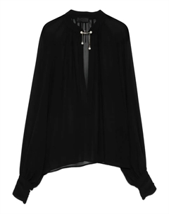 Декорированная блузка, черный Liu jo