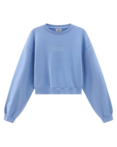 Толстовка с вышитым логотипом, синий Woolrich