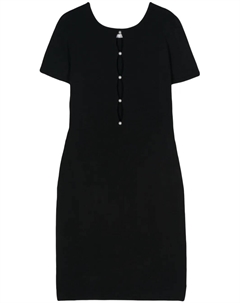 Приталенное платье с вырезом, черный Dsquared2