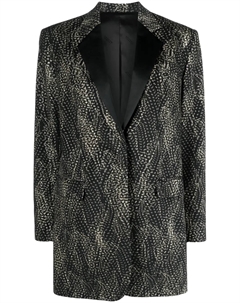 Однобортный блейзер Hadiya, черный Isabel marant