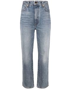 Джинсы Abigail прямого кроя, синий Khaite