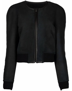 Шерстяной бомбер MARANT ÉTOILE, черный Marant etoile