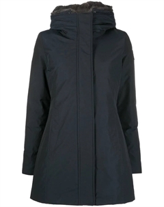 Худи на молнии с нашивкой-логотипом, синий Woolrich