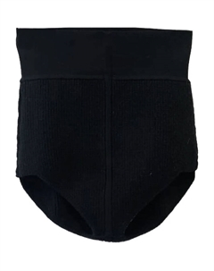 Фактурные шорты с завышенной талией, черный Rick owens