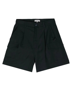 Широкие шорты с завышенной талией, синий Woolrich