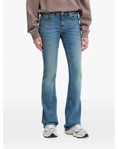 Расклешенные джинсы с логотипом, синий Hugo