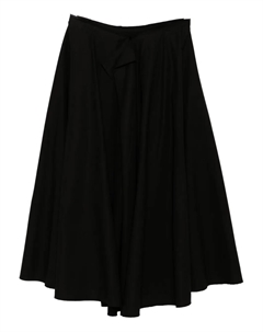 Двусторонняя твиловая юбка, черный Yohji yamamoto