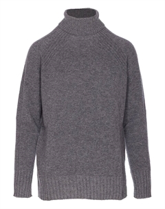 Свитер с высоким воротником, серый Twinset