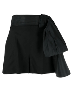 Шорты строгого кроя с бантом, черный Alexander mcqueen