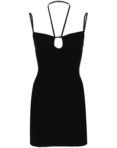 Платье мини из джерси, черный Blumarine