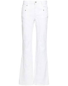 Расклешенные джинсы Elvira средней посадки, белый Zadig&voltaire