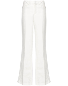 Брюки Pistol Tailleur прямого кроя, белый Zadig&voltaire