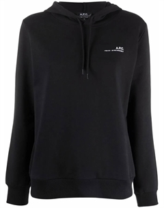 Худи с логотипом, черный A.p.c.