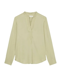 Блузка с планкой, зеленый Marc o'polo