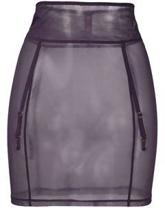 Сетчатая юбка L'Amoureuse, фиолетовый Maison close