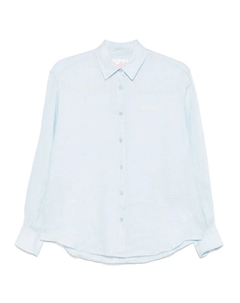 Льняная рубашка, синий Mc2 saint barth