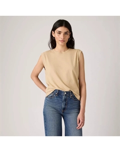 Майка-бомбер свободного покроя, цвет Safari - Tan Levi's®