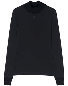 Сетчатый топ Reedition Courrèges, синий Courreges