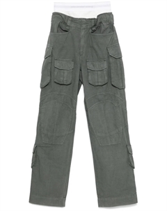 Брюки карго с логотипом, зеленый Alexander wang
