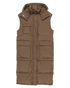 Стеганый жилет с капюшоном, коричневый Marc o'polo