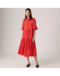 Платье миди Синтия, цвет Marlo Dot_V2 High Ri - Red Levi's®