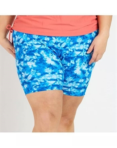 Пляжные шорты миди для полных женщин, мультиколор Calypsa