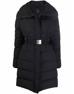 Пуховик миди, черный Aspesi