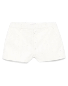 Твидовые шорты Torrence Retrofete, белый