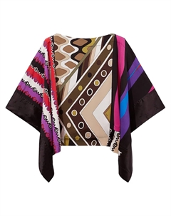 Топ-кафтан с принтом, зеленый Pucci