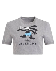 Футболка из коллаборации с Disney Mickey, серый Givenchy