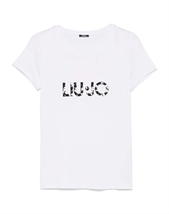 Футболка с логотипом, белый Liu jo