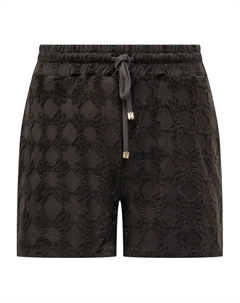 Шорты из хлопковой смеси с завязками, коричневый Amiri