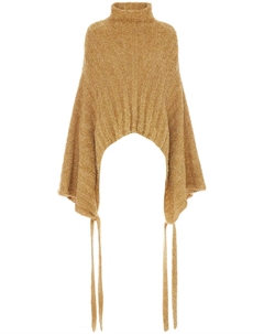 Трикотажный джемпер с рукавами-кимоно, золотой Jw anderson