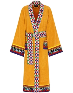 Махровый халат, желтый Dolce&gabbana