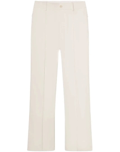 Укороченные расклешенные брюки, белый Frame