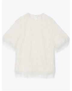 Блузка с бахромой, белый 3.1 phillip lim