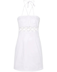 Джинсовое платье мини Woodstock, белый Dsquared2