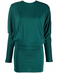 Приталенное платье с эффектом металлик, зеленый Alexandre vauthier