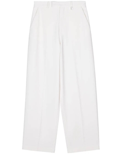 Брюки с логотипом, белый Giuseppe di morabito