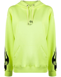 Худи с кулиской и принтом Sacred Heart, желтый Givenchy