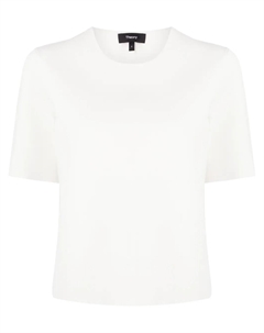 Футболка из джерси с короткими рукавами, белый Theory