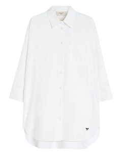 Рубашка с рукавом три четверти и карманом, белый Weekend max mara