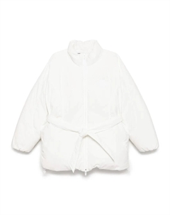 Пуховик на молнии, белый Alexander wang