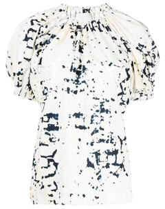 Блузка Kaleidoscope с объемными рукавами, белый 3.1 phillip lim