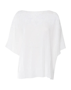 Топ с рукавами три четверти, белый Ermanno scervino