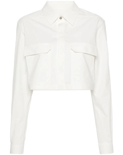 Укороченная рубашка, белый Rick owens